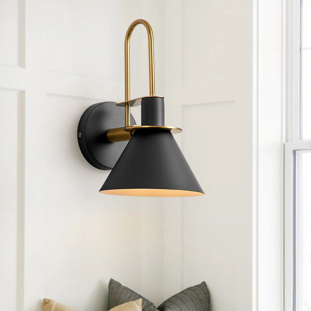 Jacoline 1 - Light Cone Armed Sconce | Wayfair North America