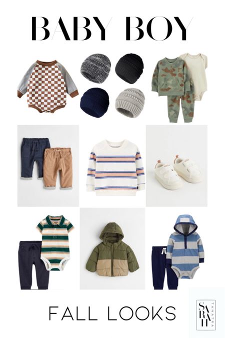 Baby boy fall clothes
Carters baby 
HM baby 
Baby beanie
Baby sweatshirt
Baby sneakers 
Baby pants 
Baby puffer jacket 

#LTKfamily #LTKunder50 #LTKbaby