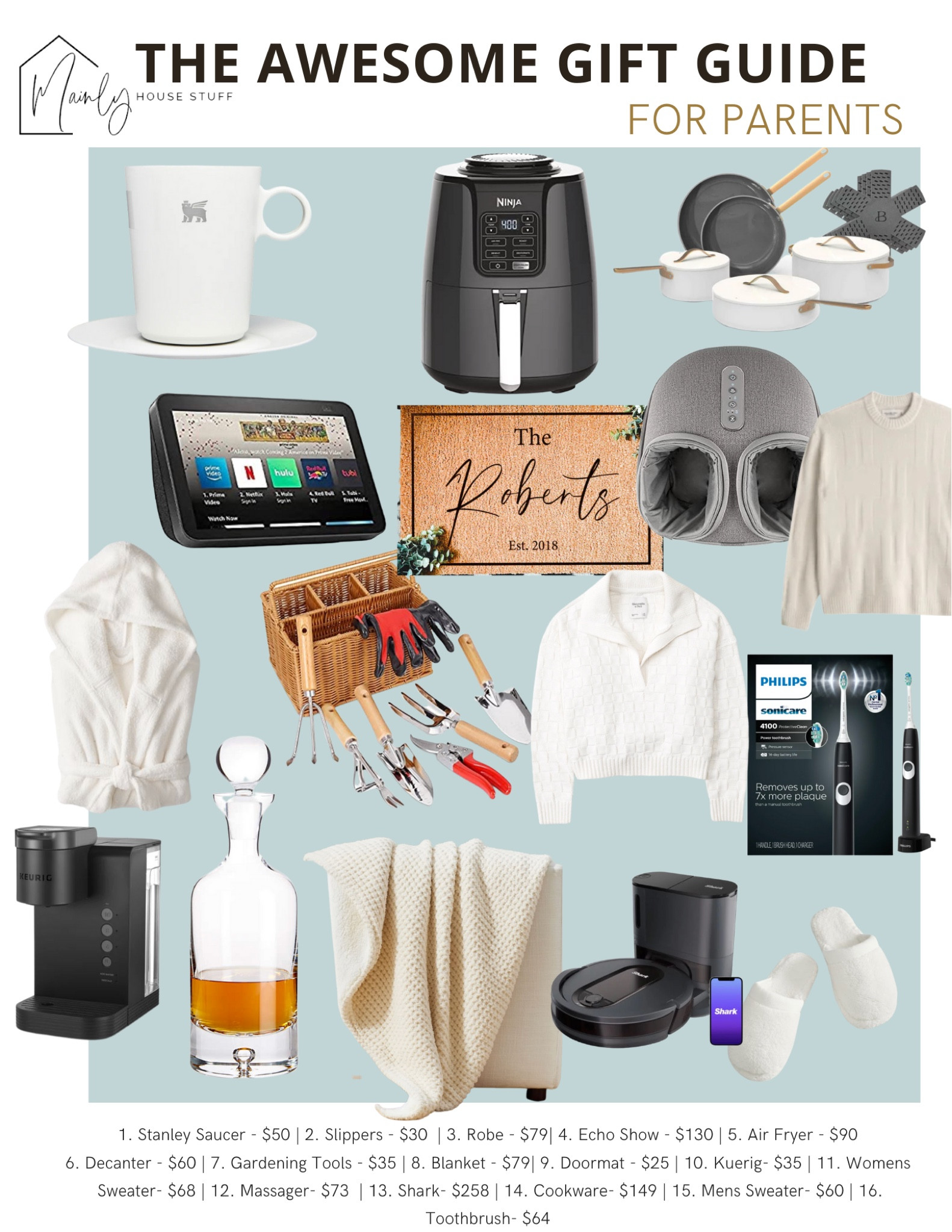 For your parents #walmart #target #amazon #potterybarn

#LTKSeasonal #LTKGiftGuide #LTKHoliday