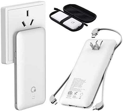 Amazon.com: 10000mAh Q Portable Charger, Ultra Slim USB C Power Bank, 4 Output Dual Input Externa... | Amazon (US)