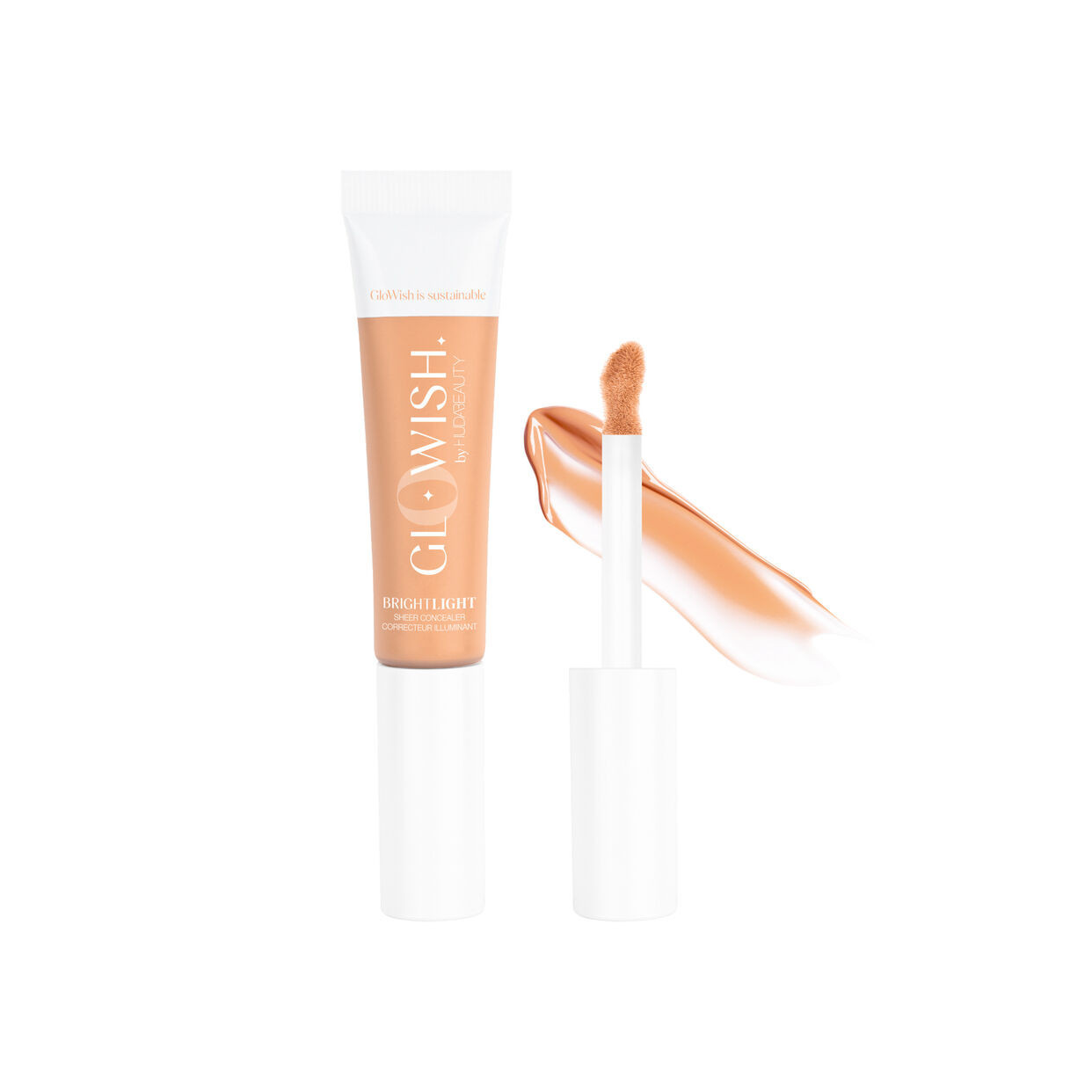 GloWish Bright Light Hydrating Sheer Vegan Concealer | HUDA BEAUTY | Huda Beauty UK