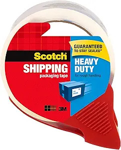 Scotch Heavy Duty Packing Tape with Dispenser | Amazon (US)