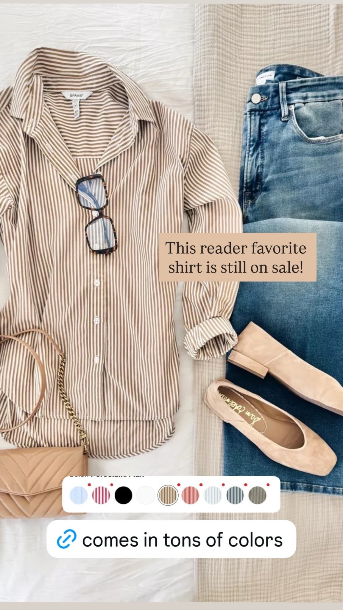 Reader favorite shirt on sale! Comes in tons of colors 

#LTKWorkwear #LTKOver40 #LTKFindsUnder100