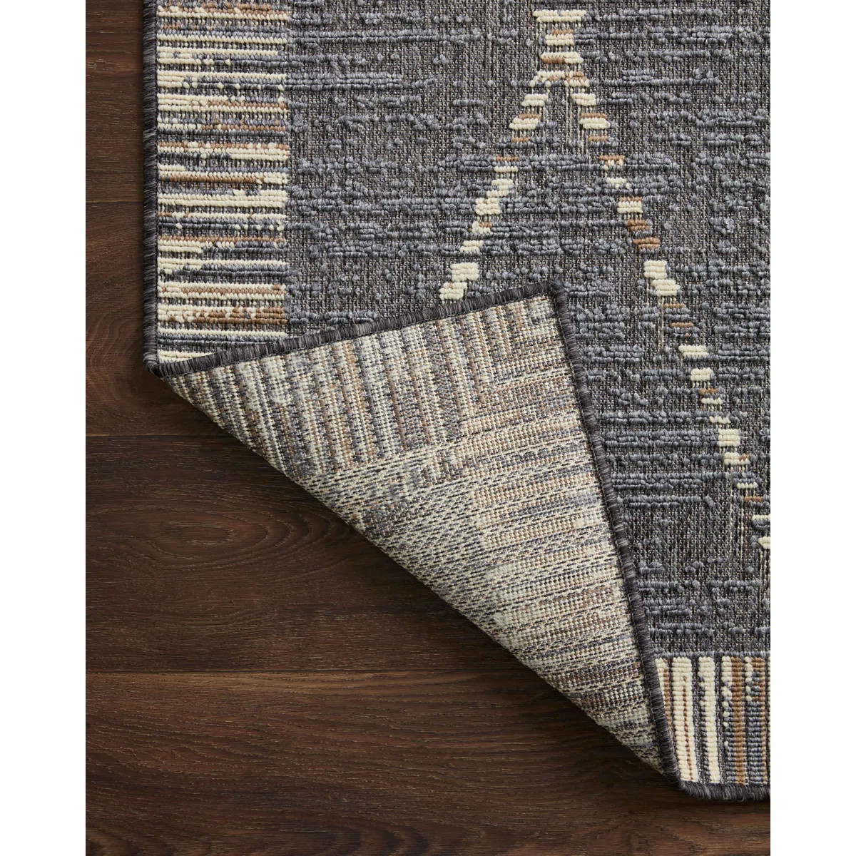 Ranata Loloi II Rainier Slate Indoor/Outdoor Area Rug | Wayfair North America