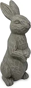 Elly Décor 14 Inch Tall Standing Sculpture for Your Patio & Yard, Outdoor Lawn décor, Cute Cera... | Amazon (US)