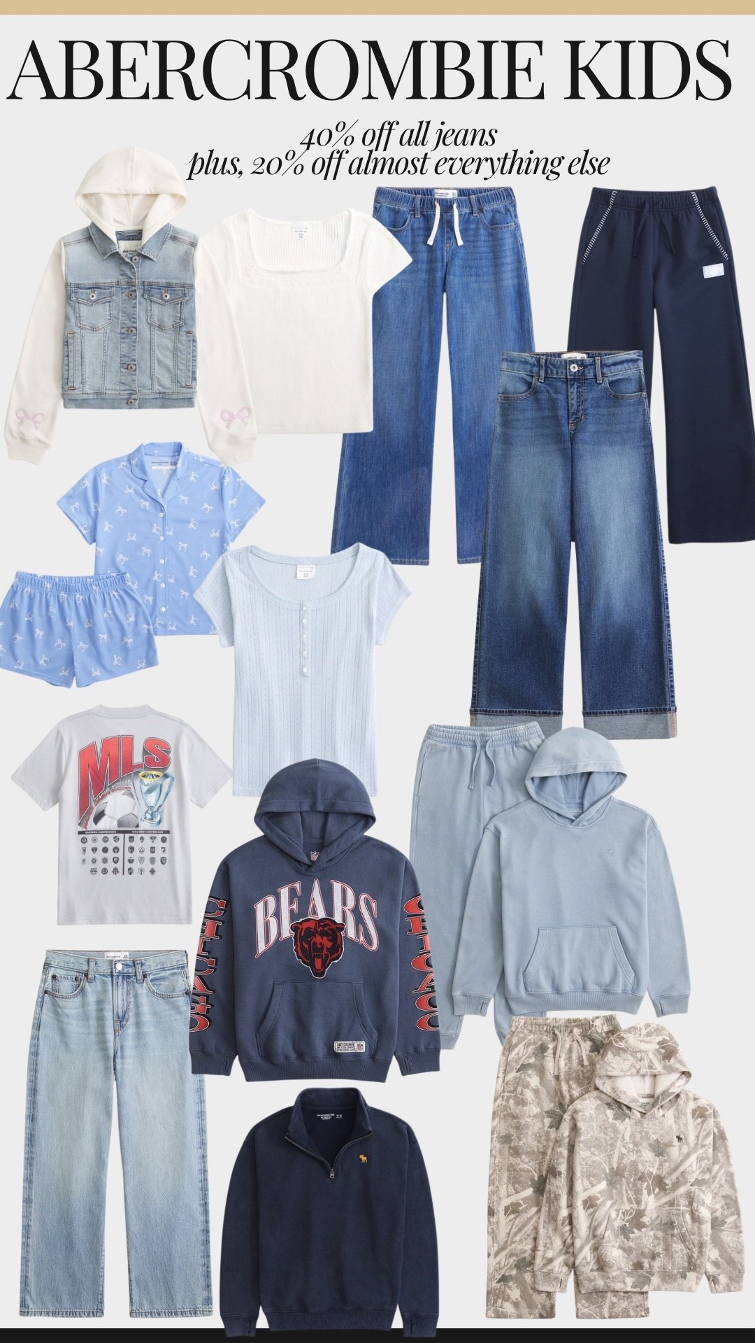 Abercrombie Kids Sale

#LTKKids #LTKSaleAlert #LTKootd
