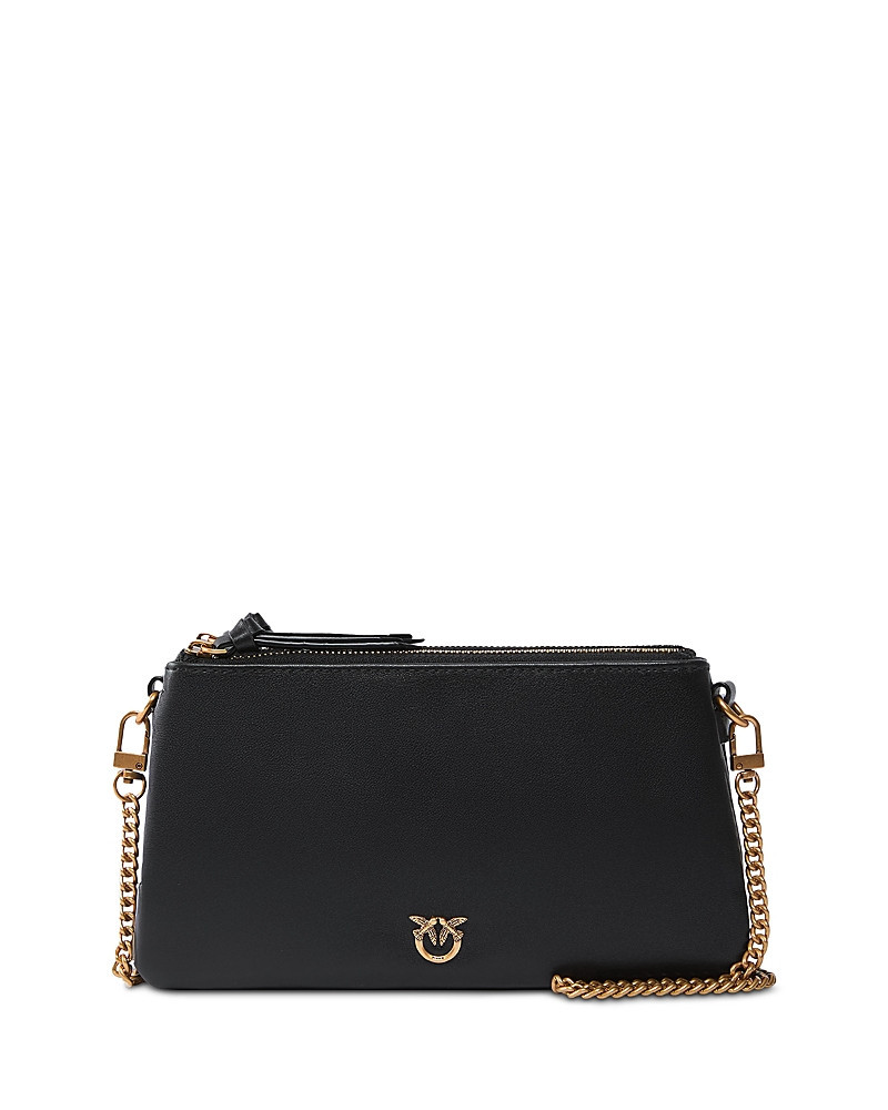 Pinko Double Mini Leather Shoulder Bag | Bloomingdale's (US)
