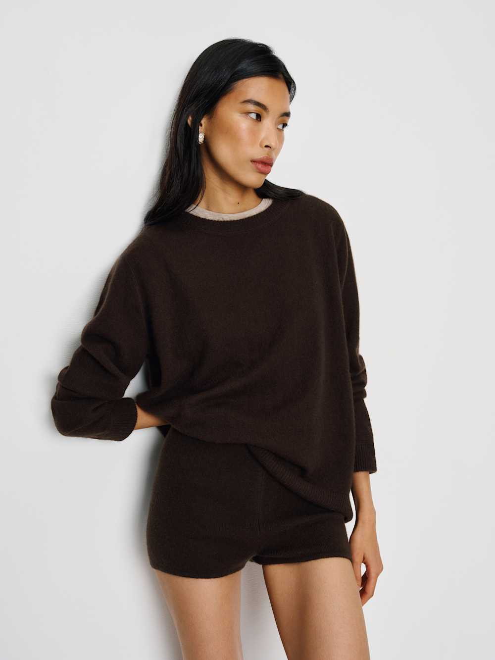 Effie Cashmere Micro Short | Reformation (Global)