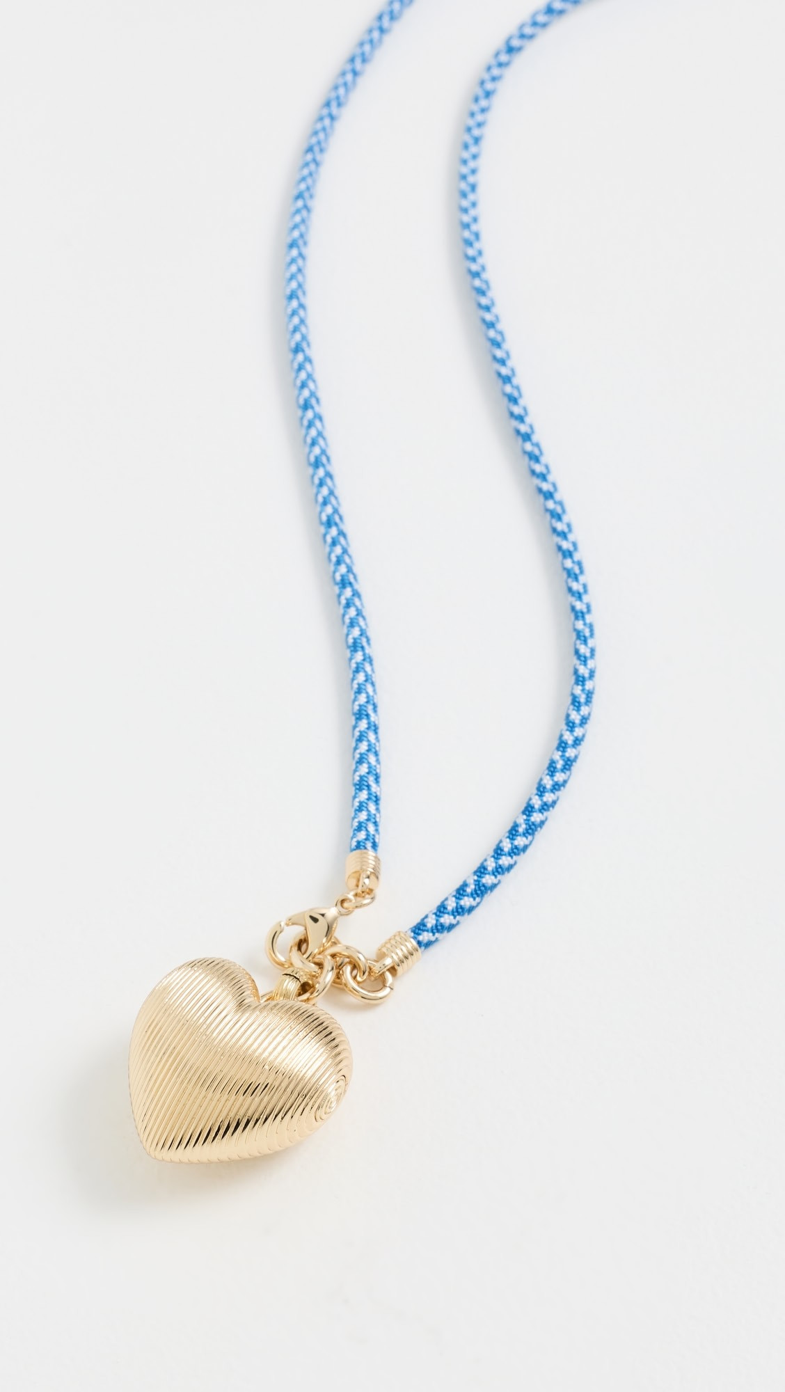 Long Happy Cord Heart Necklace | Shopbop