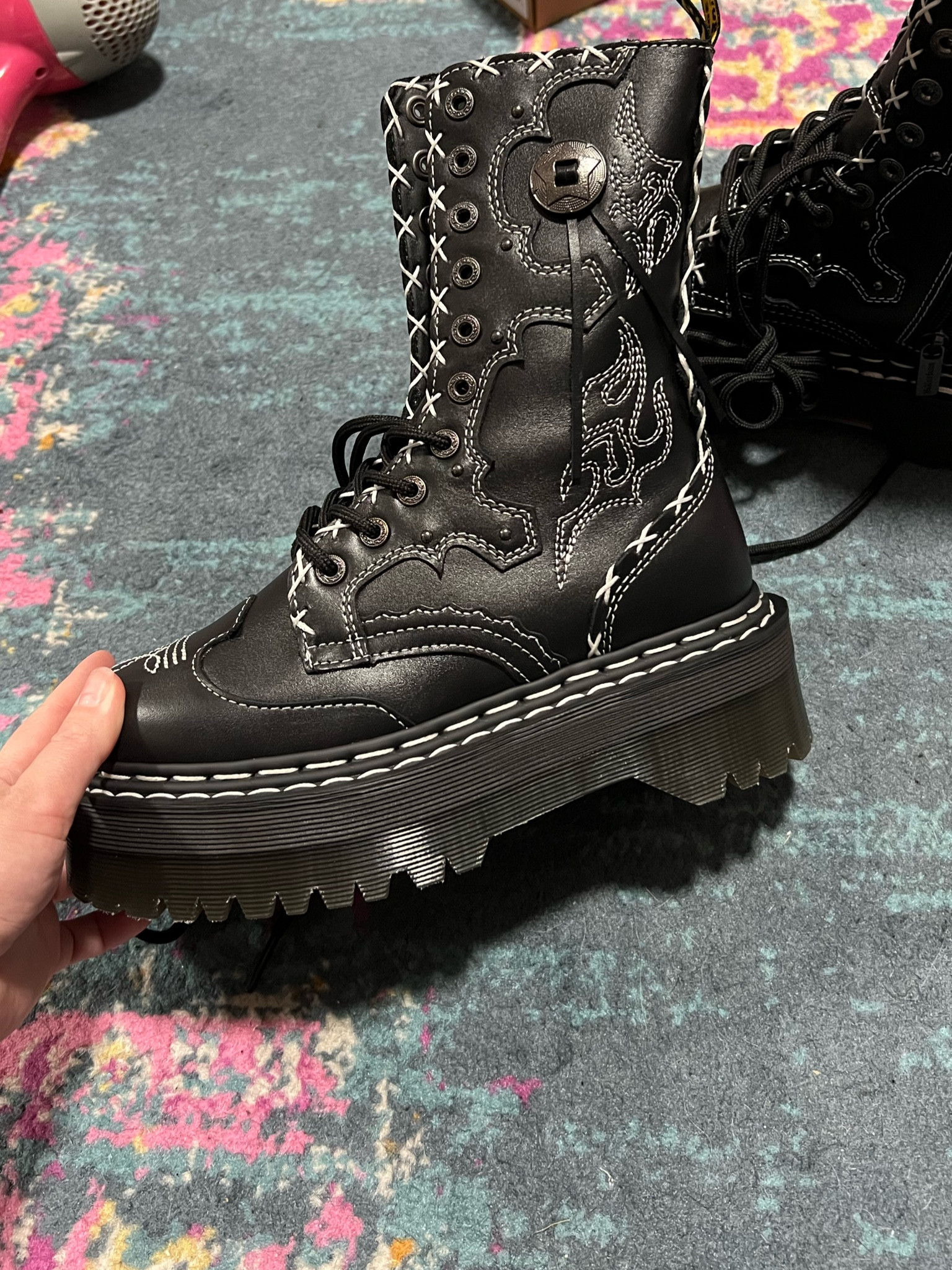 It looks like Dr. Martens did a restock of some of the Gothic Americana styles including the Jadon’s! Check them out!