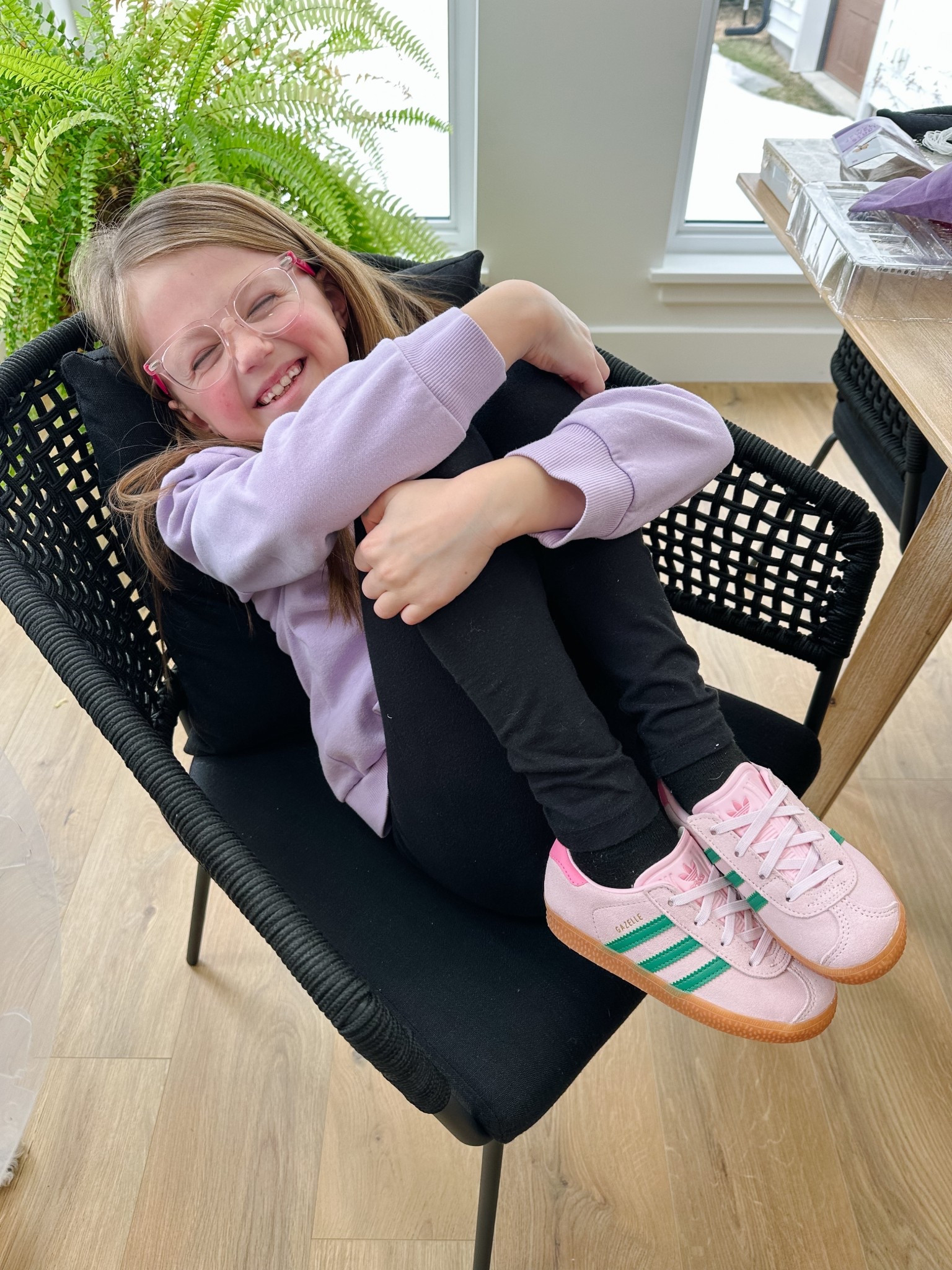 Pink and green gazelles kids, wicked sneakers, kids gazelle, kids adidas 

#LTKcanada #LTKkids #LTKspring