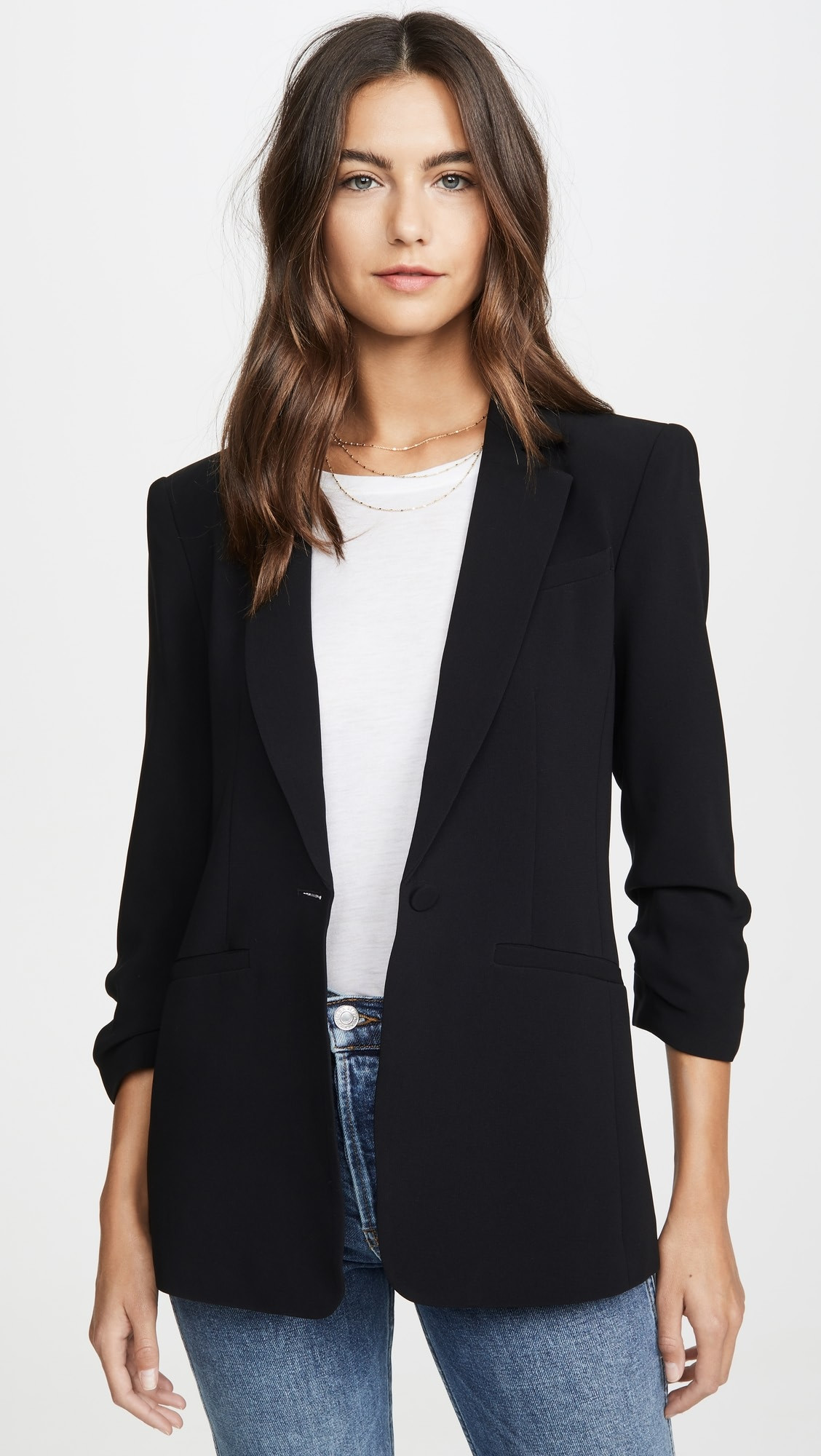 Crepe Khloe Blazer | Shopbop