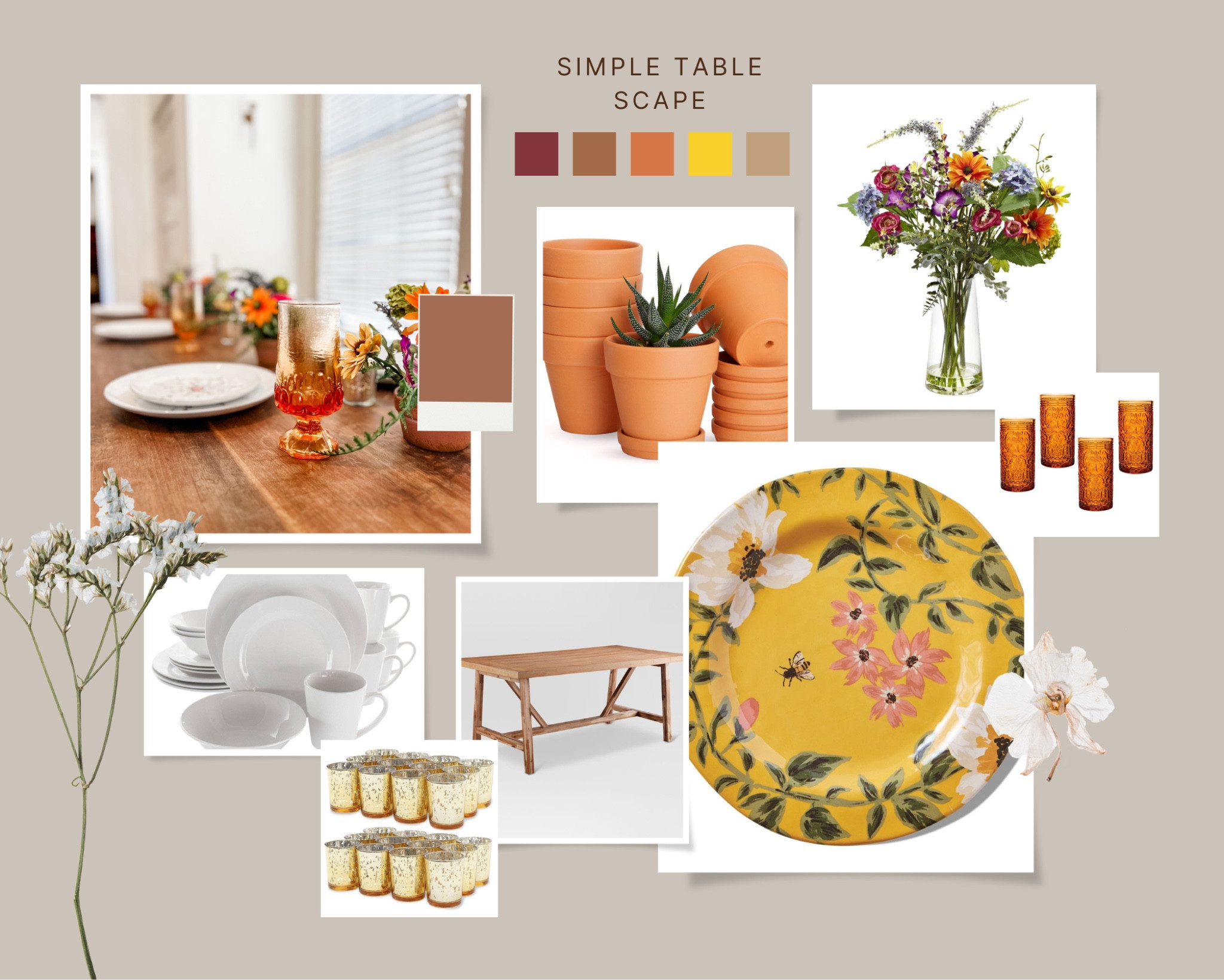 Sweet summertime garden party? 

Sounds dreamy.. I have handpicked these items as affordable options for your next get together. Inspired from things I have. 

Find inspiration in the little things, there your will find true happiness.

#gardenparty #sweetsummertime #dreamvibes #dinnerparty #fauxflorals #farmhousetable #votives #claypots #dinnarware #whiteplates #mixandmatch #kitchenfinds #changeitup #hnminteriors #designhome 

#LTKFind #LTKsalealert #LTKhome