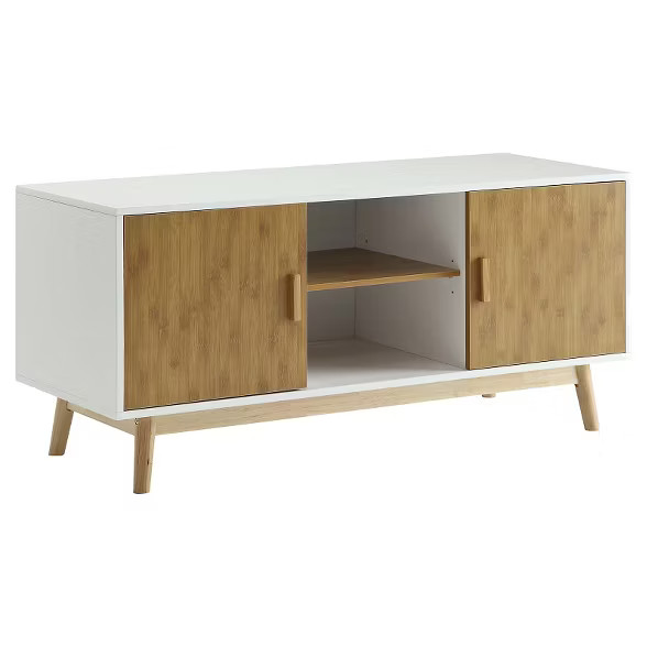 Oslo TV Stand for TVs up to 50" White - Breighton Home | Target