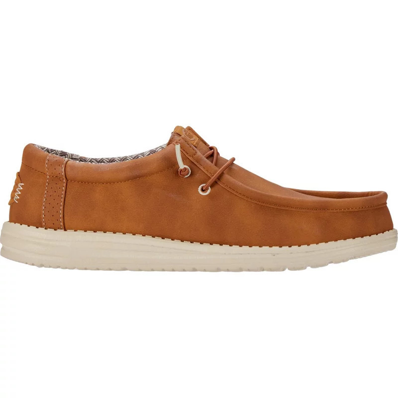 HEYDUDE Men's Wally Classic Leather Shoes | Academy Sports + Outdoors