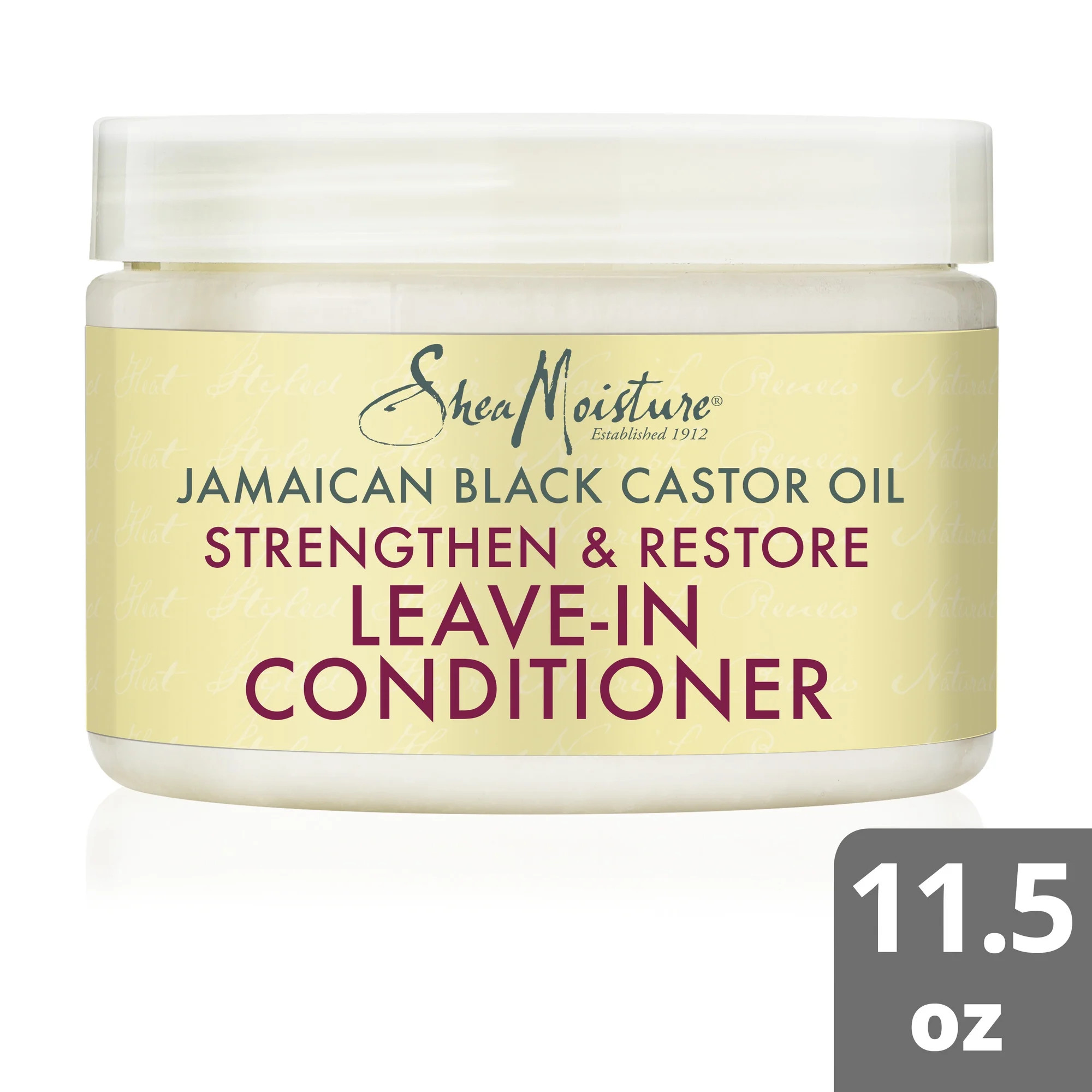 SheaMoisture Jamaican Black Castor Oil Leave In Conditioner 100% Pure Jamaican Black Castor Oil f... | Walmart (US)