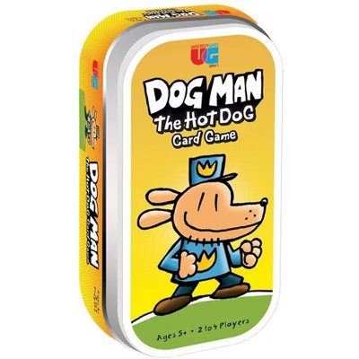 University Games Dog Man The Hot Dog Card Game | 2-4 Players | Target