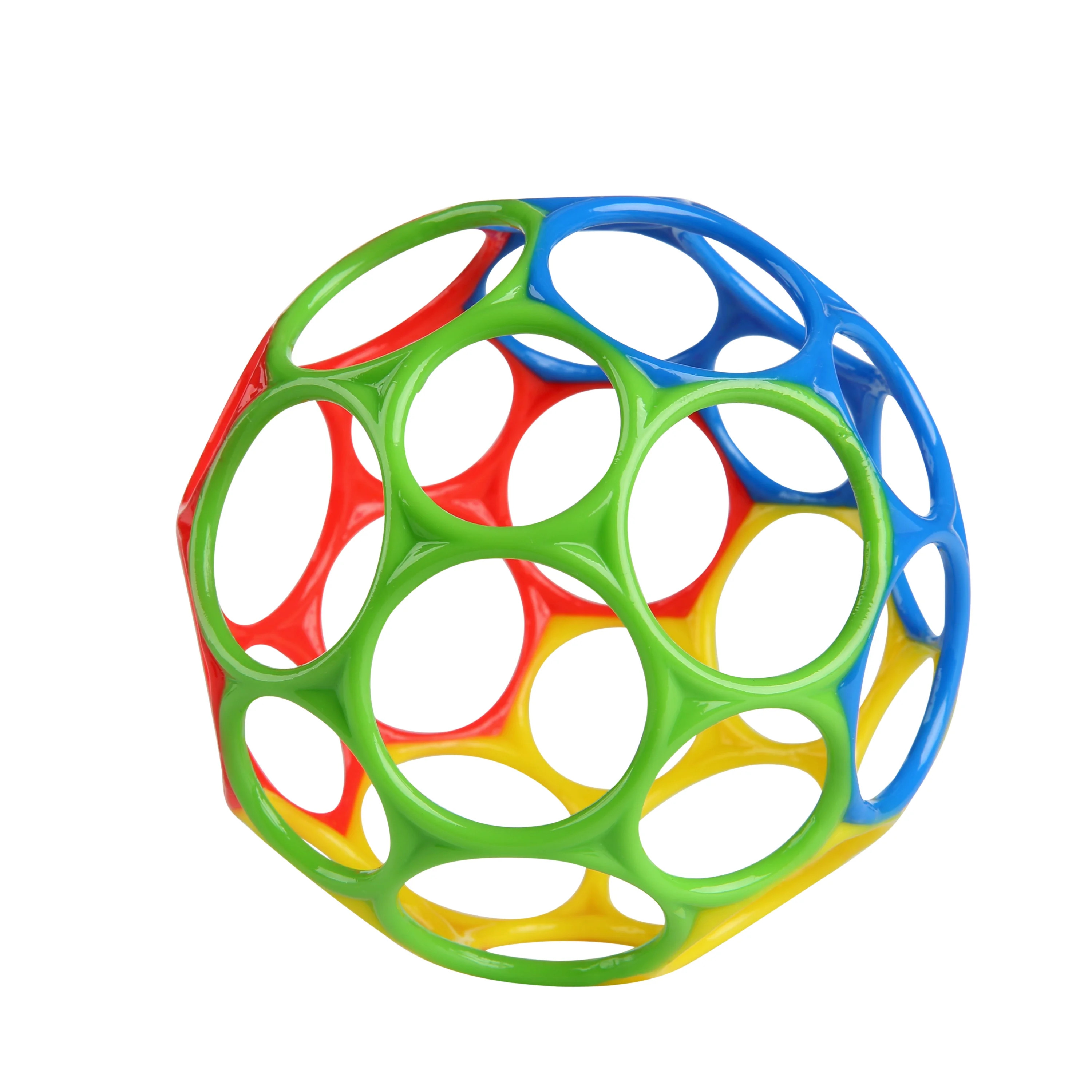 Oball Easy Grasp Classic Ball BPA-Free Infant Toy, Multicolor, Unisex, 4 Inches | Walmart (US)