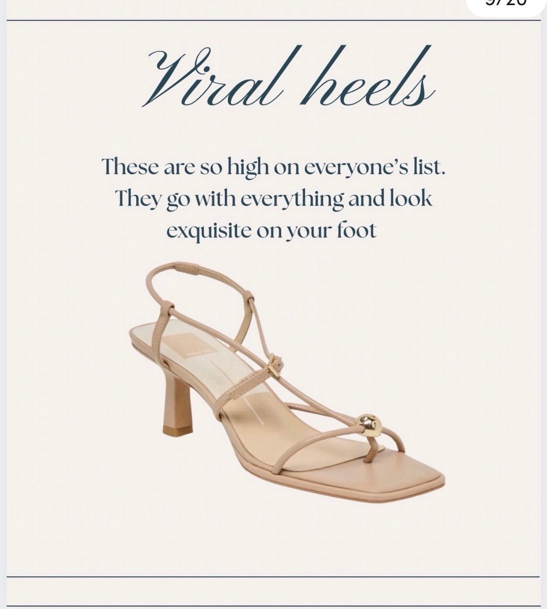 Viral neutral heel! The gorgeous straps in this neutral color
Elongate your legs and are comfortable to wear from day into evening! s

#LTKOver40 #LTKMidsize #LTKSeasonal