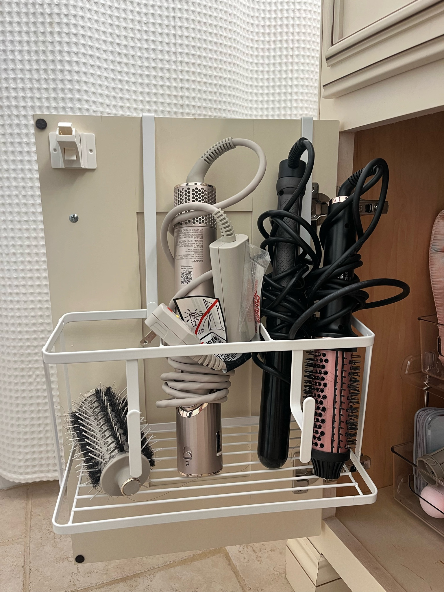 Over the door hair tool/item organizer! 

#LTKhome #LTKbeauty #LTKfamily