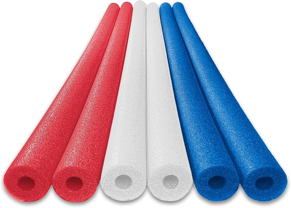 Oodles of Noodles Deluxe Foam Pool Swim Noodles - 6 Pack Pink 52 Inch Wholesale Pricing Bulk Pack | Amazon (US)