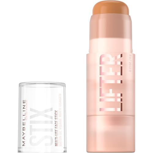 Maybelline Lifter Stix Multi-Use Face Stick - Contour, Bronzer, Concealer and Foundation Stick, All-In-One Creamy Face Makeup with Cranberry Seed Oil, 40, 1 Count | Amazon (US)