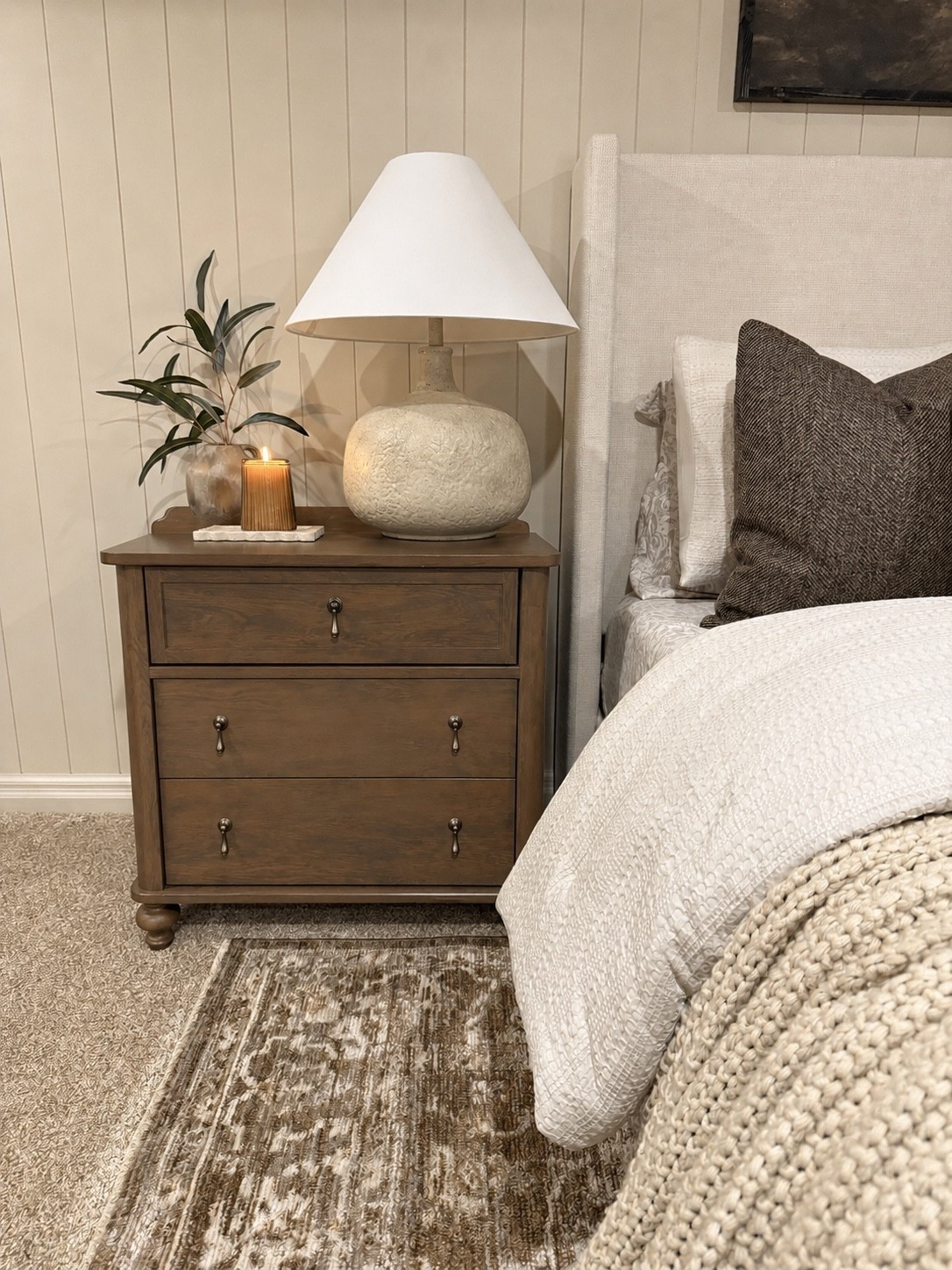 Walmart My Texas House Best-Selling Nightstand

Follow @farmtotablecreations on Instagram for more home finds and styling inspiration.

This Walmart My Texas House nightstand is one of those pieces that instantly makes a bedroom feel warm, collected, and designer styled. The rich wood tone, classic hardware, and timeless silhouette work beautifully with so many décor styles, from modern farmhouse to cozy traditional. If you’ve been looking for a nightstand that feels high-end without the high-end price tag, this one is definitely worth a look.

#WalmartHome #MyTexasHouse #Nightstand #BedroomDecor #HomeFinds

#LTKHome #LTKSaleAlert