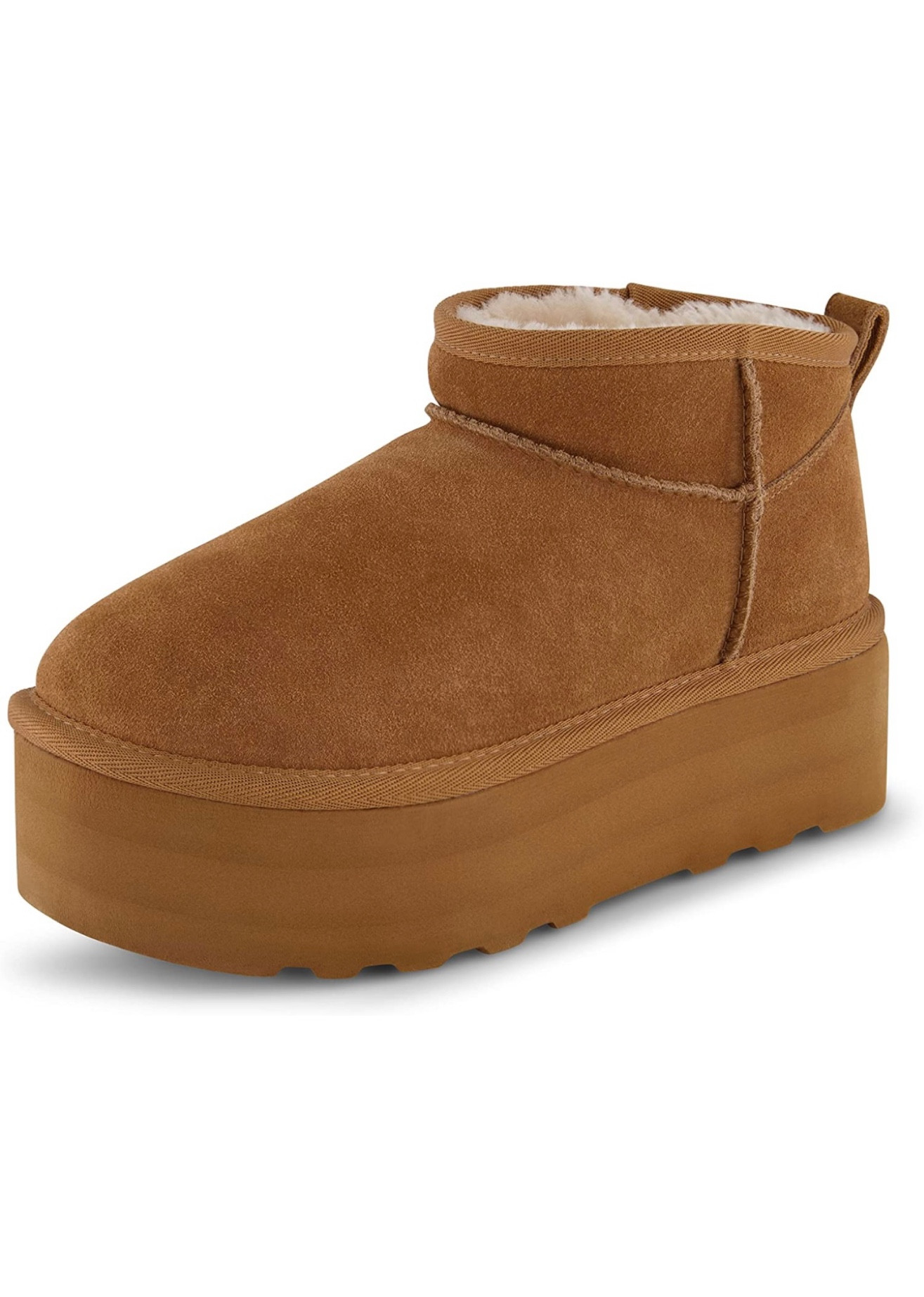 CUSHIONAIRE Women's Hippy Genuine Suede pull on platform boot +Memory Foam 

#LTKFind #LTKstyletip #LTKunder100