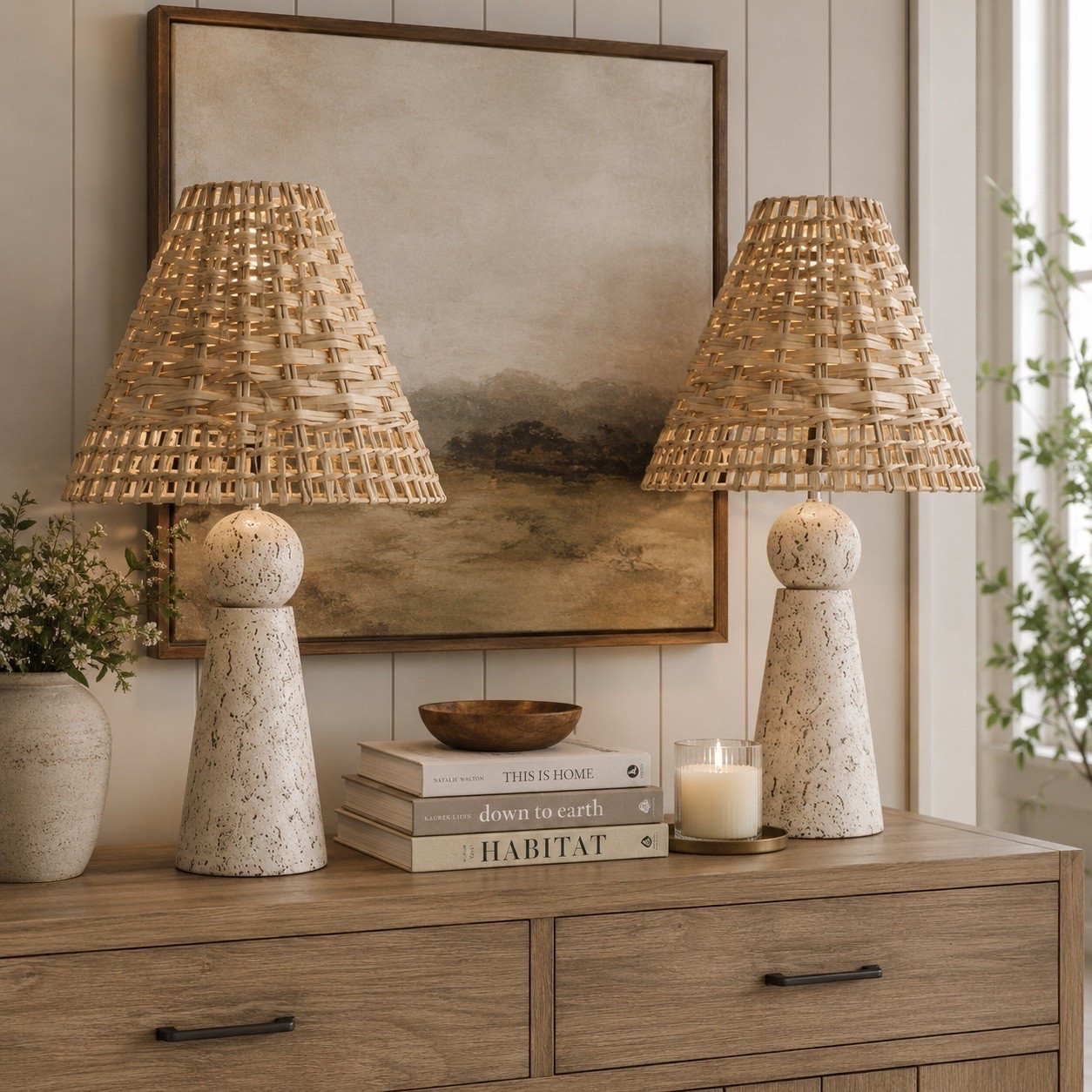 These lamps are so rich looking. They are such a great price at Walmart!

#LTKHome