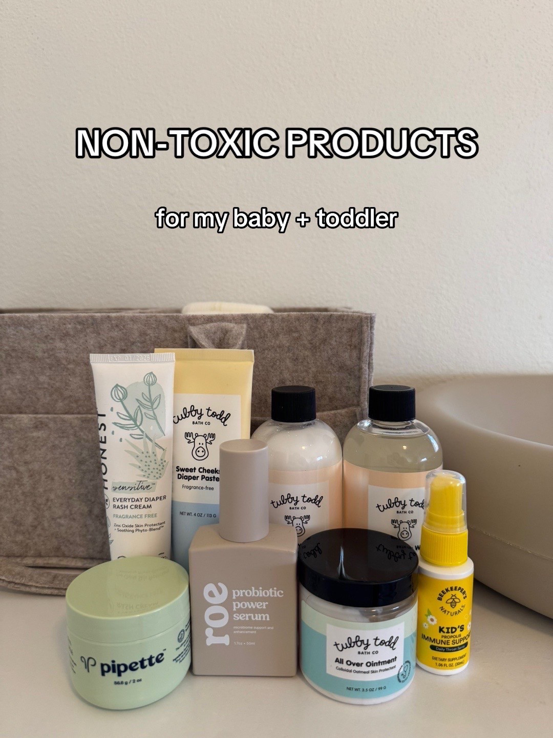 Non-toxic products we use✨
Use promo code on beekeepers: MadyH


#LTKKids #LTKBaby #LTKBump
