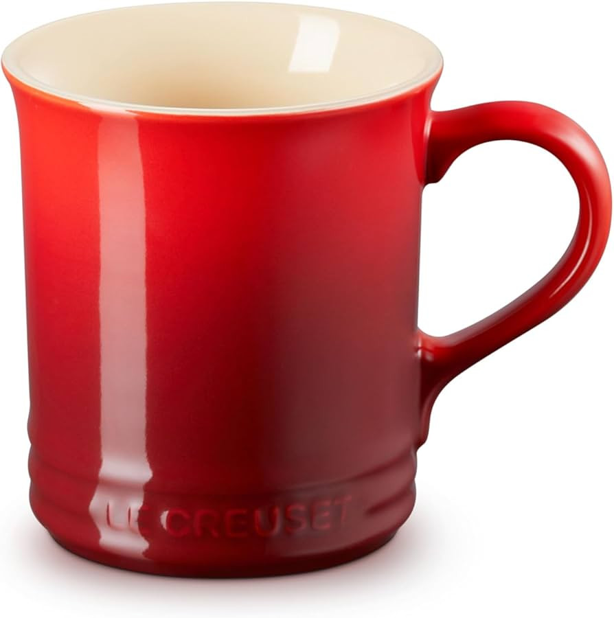 Le Creuset Stoneware Vancouver Mug, 14 oz., Cerise | Amazon (US)
