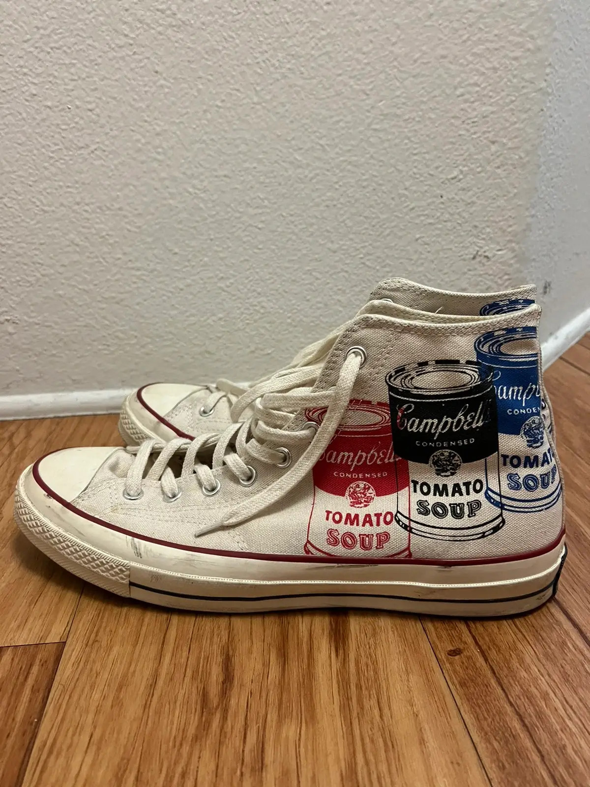 Converse Converse x Andy Warhol Campbell's Soup Chuck Taylor Converse | Grailed | Grailed