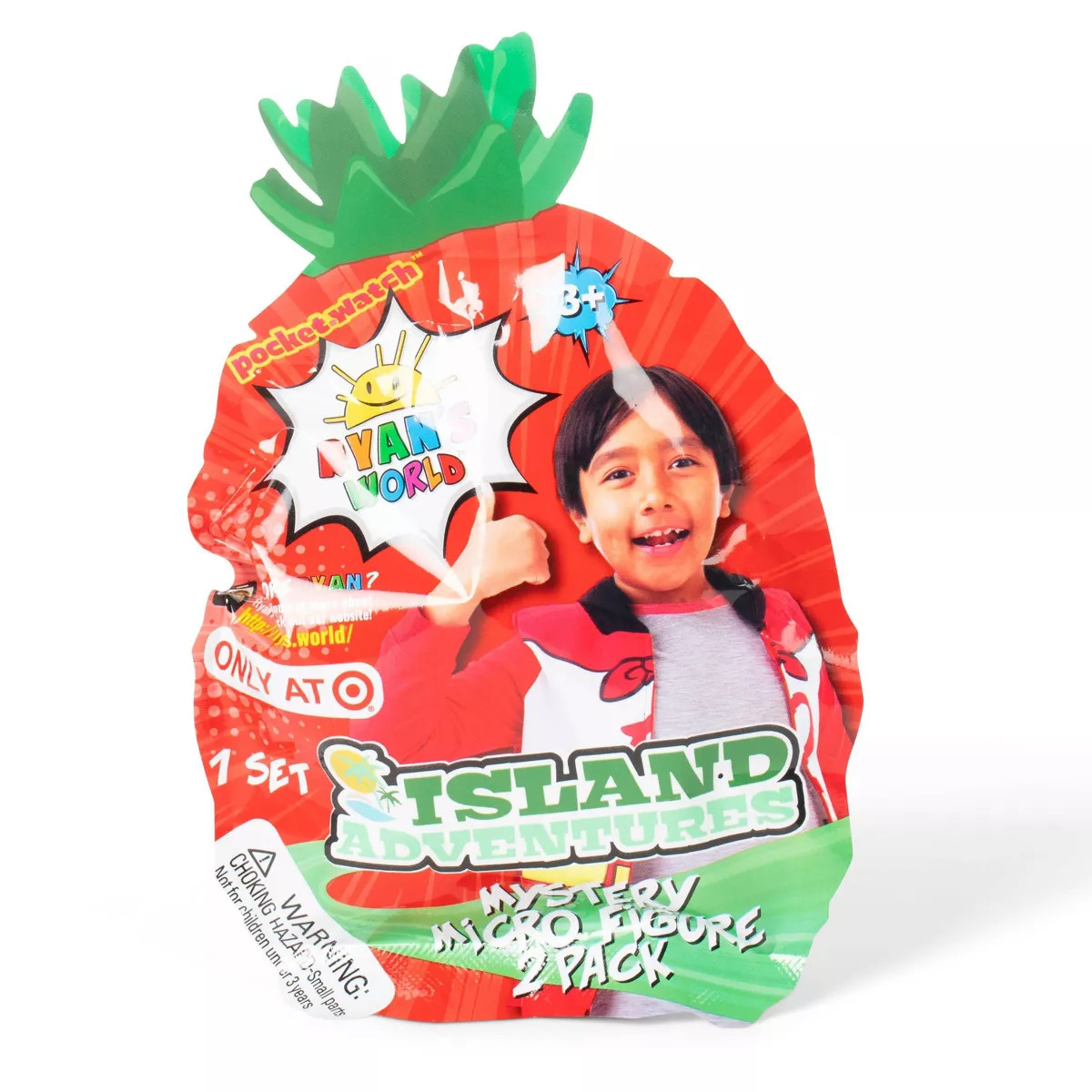 Ryan’s World Island Adventures Mini Mystery Figures 2pk | Target
