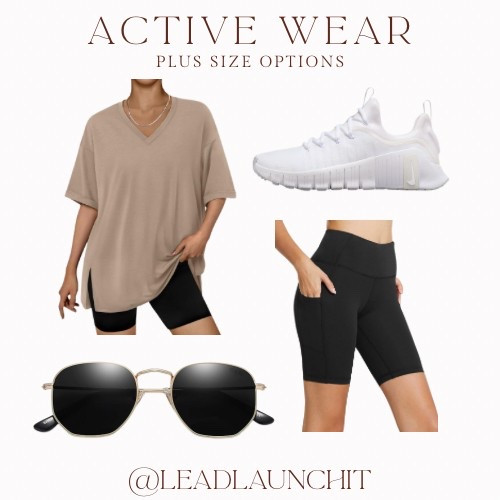 Your new go-to activewear look is here!💪🏼✨
Comfy, stylish, and perfect for on-the-go days — and yes, there are PLUS SIZE options too!
Shop the full outfit now on my LTK! 🖤 #LTKfit #PlusSizeFashion #ActivewearStyle

#LTKPlusSize #LTKActive #LTKSummerEdit