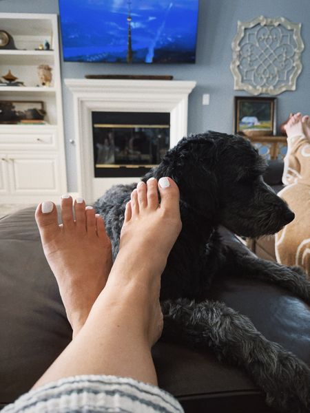 Lazy Saturdays 

I love this white nail polish! I painted my toes white last June and think I’ll make it a yearly tradition 

nail polish | pedicure | self care | cute dogs

#LTKGiftGuide #LTKFindsUnder50 #LTKBeauty