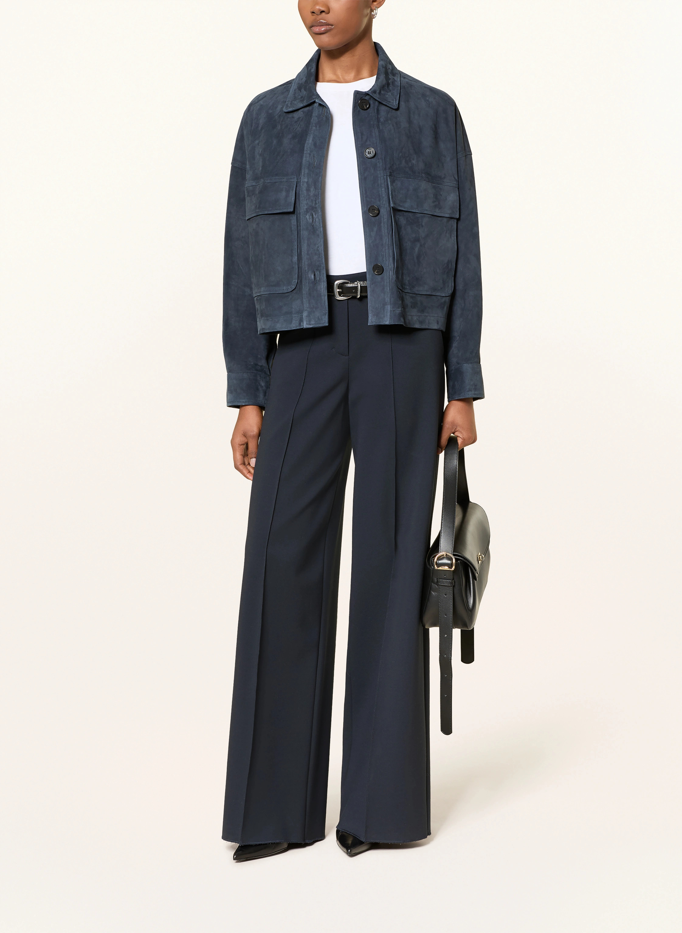 ARMA Lederjacke MIRI in dunkelblau | Breuninger (DACH)