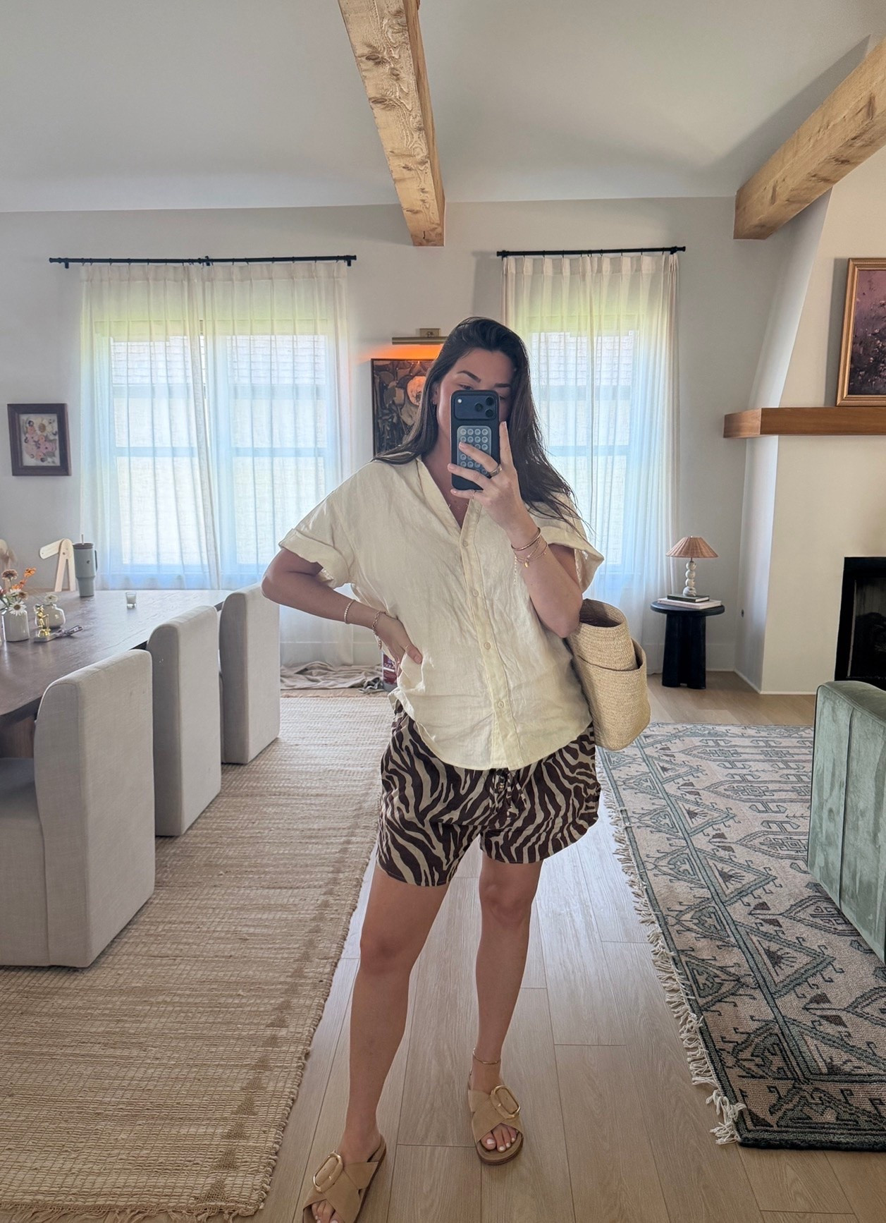 Linens & cute drawstring shorts all summer long for meee 🤰🏻🦓 wearing size 6 in top (runs biggg) and large in bottoms.

#LTKBump #LTKmomlife #LTKootd