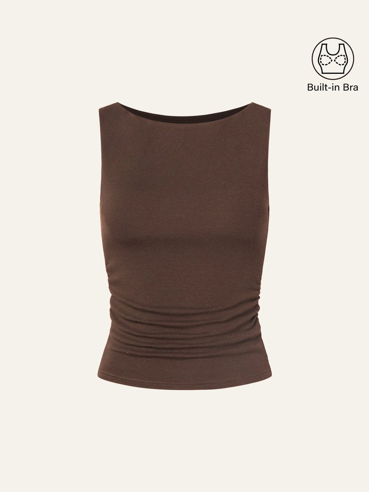 Boat Neck Brami Tank Top | OGLmove