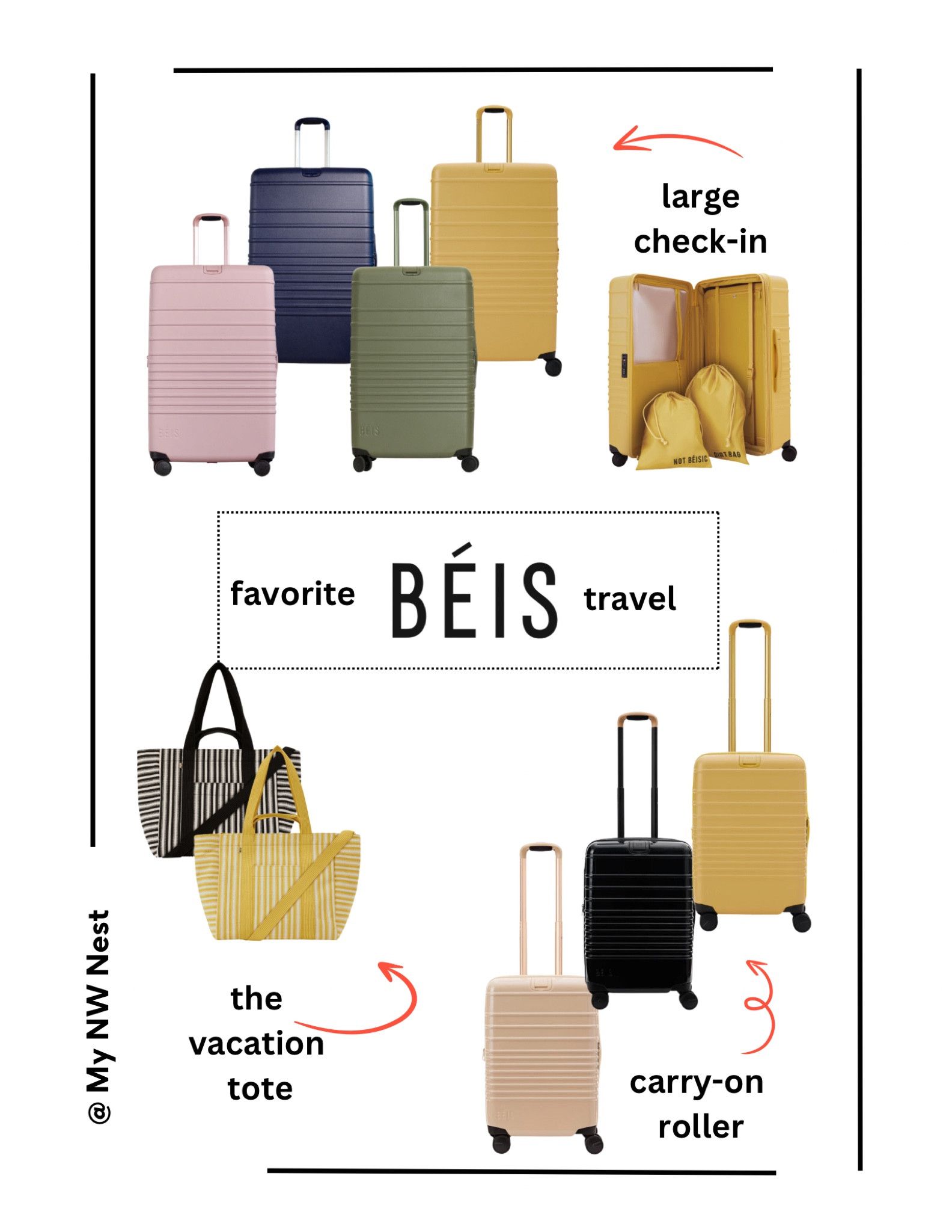 So many features it made travel so easy. Weight indicator, 360 wheels, TSA lock, cushion handle, bag strap, expandable, interior packing compression straps and dividers 

#LTKSaleAlert #LTKTravel #LTKxNSale