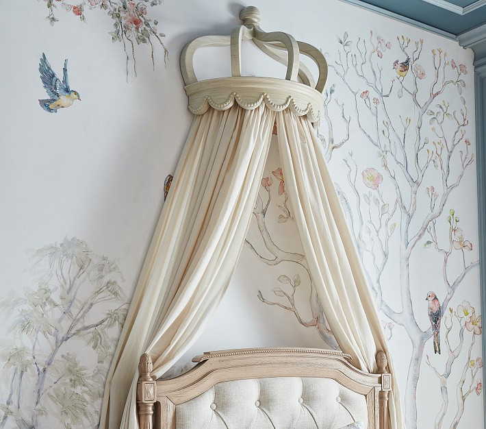 Princess Crown Cornice and Sheers | Pottery Barn Kids