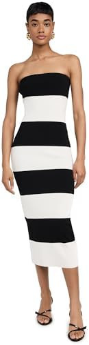 endless rose Women's Stripe Tube Mini Dress | Amazon (US)