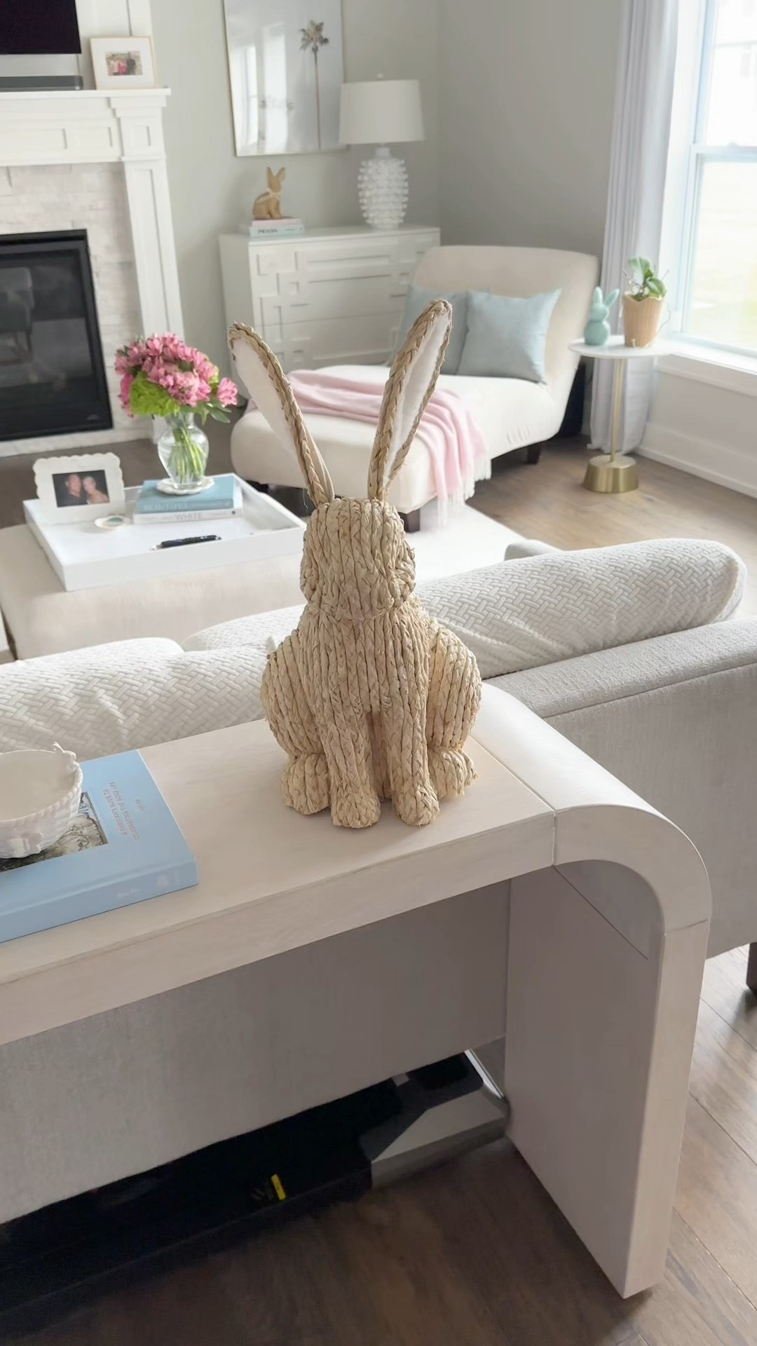 Rattan bunnies, Easter decor, spring decor 

#LTKHome #LTKFindsUnder50 #LTKSeasonal