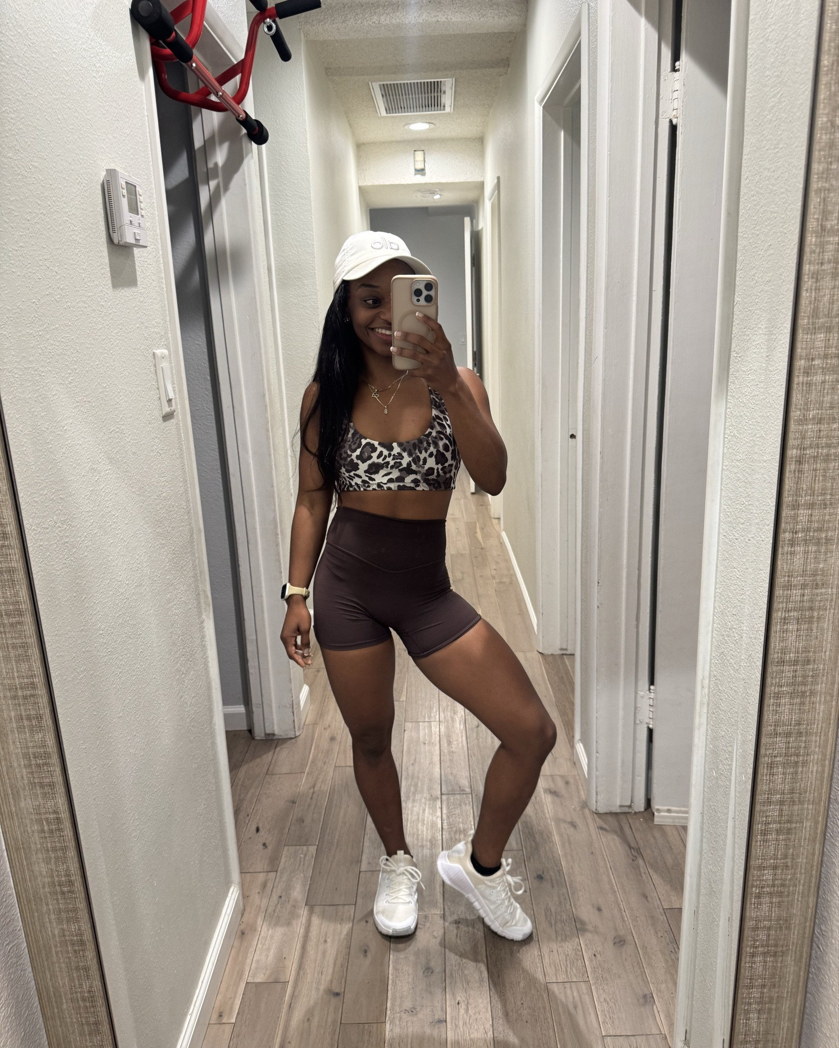 Workout Outfit Espresso Mood 🤎🐆 

Outfit sure makes a fierce statement!! 

#LTKdayinmylife #LTKActive #LTKfitnessgoals