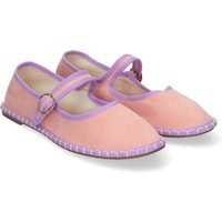 Davinia Shoes Alpargata Veneciana para Mujer, Planas, Comodas, Detalles Cosidos y Cierre de Hebilla. Shoes&Blues.es YSD-Rosa | Miravia ES
