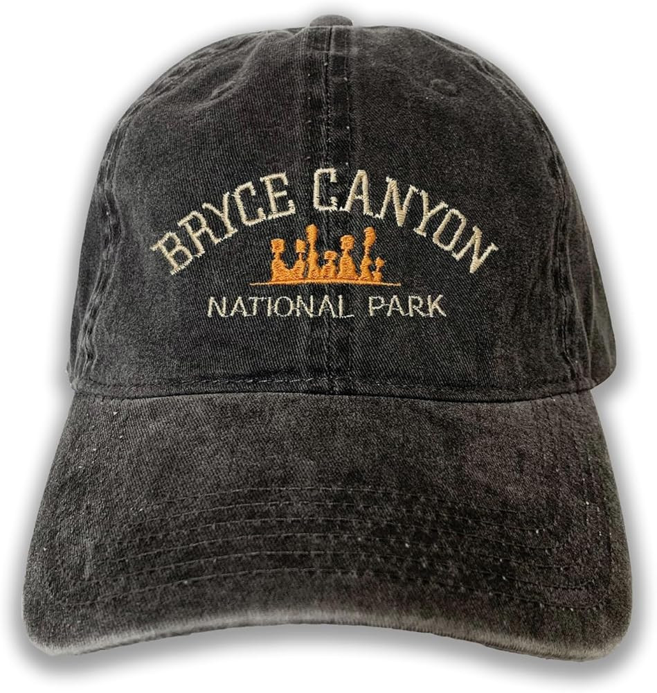 USmania Bryce Canyon National Park Embroidered Cap hat Baseball hat Camping Hat | Amazon (US)