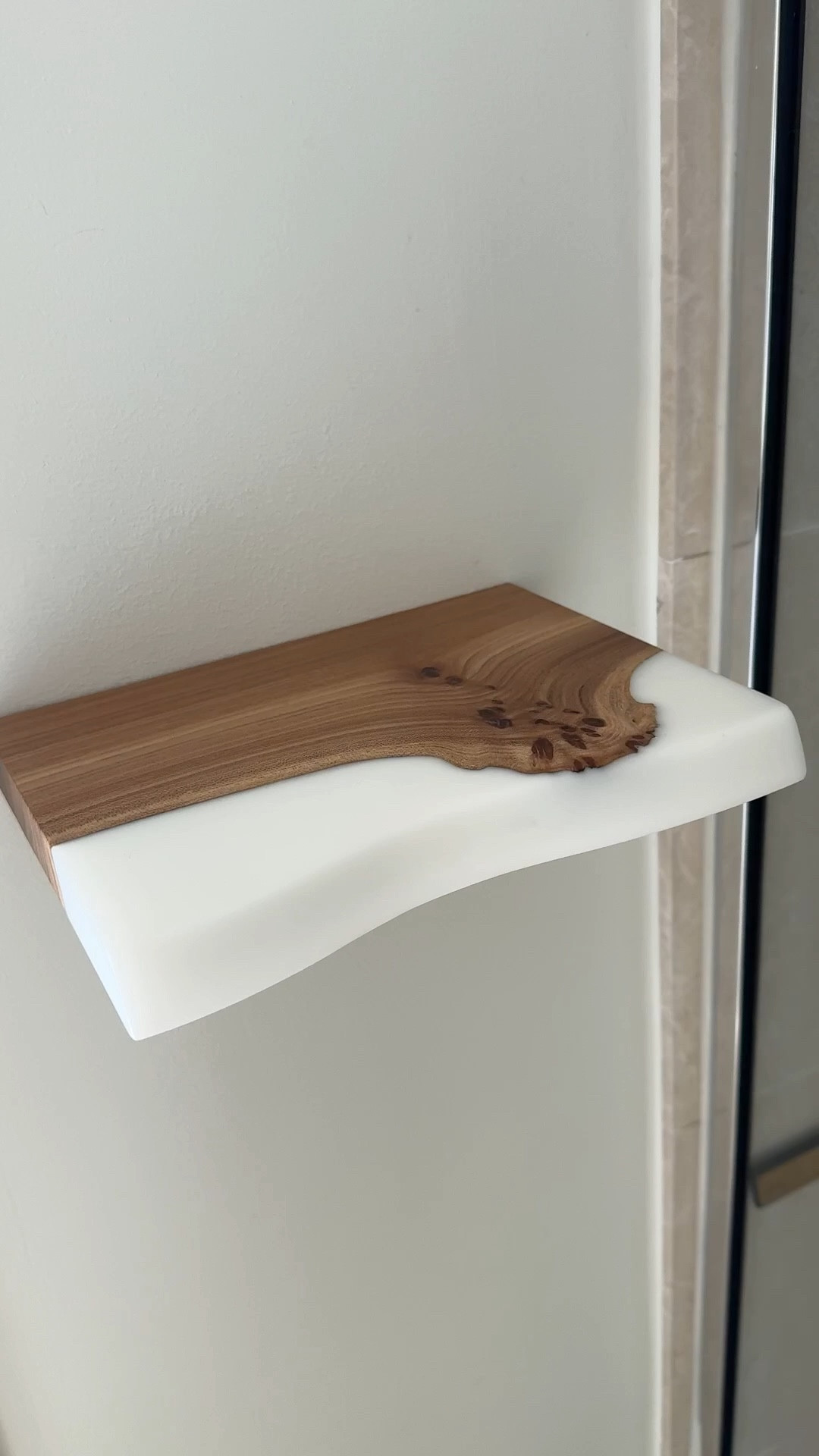 Best selling home decor items! This oak with white epoxy live edge floating shelf from Etsy. Worth every penny, it’s so beautiful! 

#LTKFindsUnder50 #LTKvlog #LTKHome