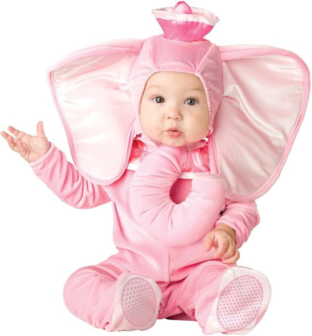 InCharacter Baby Pink Elephant Costume | Amazon (US)