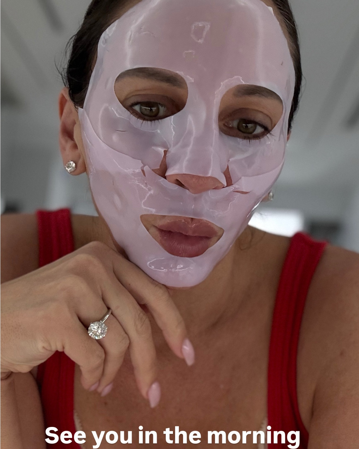 And a few hours later it was sealing into my face. At first it was annoying but as it set in it it was easy to wear and sleep in..

Selfcare
Beauty routines


#LTKdayinmylife #LTKBeauty #LTKOver40