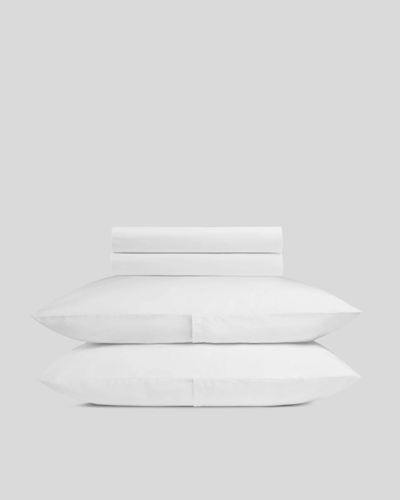 Brushed Cotton Sheet Set - White F/Q | Parachute