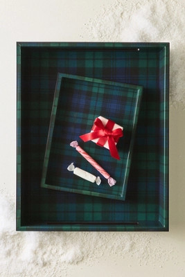 Addison Ross Tartan Tray | Anthropologie (US)
